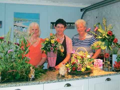 Food and flowers bring Probus ladies together