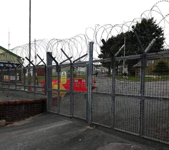 Penally camp security staff in dispute with bosses over 'unpaid wages' claim