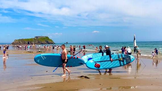 RNLI?issues safety advice to paddleboarders