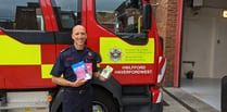 Firefighter Rob helps Pembrokeshire residents make their homes safer