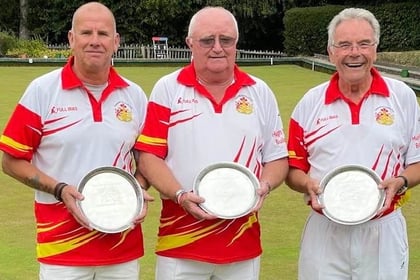 Pembroke Dock bowls trio crowned Welsh champions