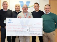 Golf Society Cheque Presentation