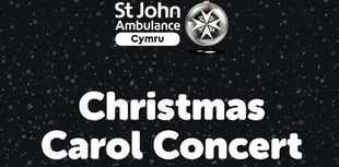 Pembrokeshire Carol Concert for St John Ambulance