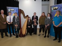 Jazz harp enthrals audience at Music Festival