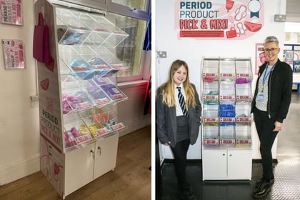 Greenhill School helps to combat period poverty