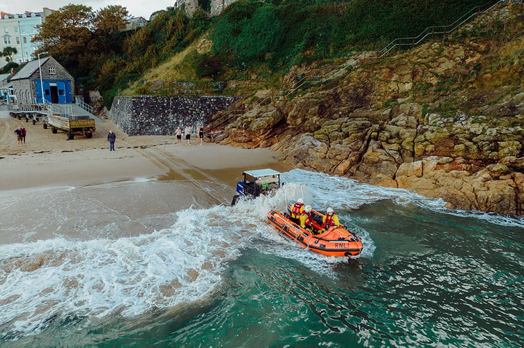 Tenby inshore lifeboat