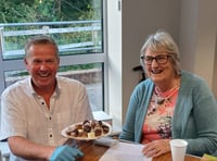 Chocolate tasting and goody bags for St Issell’s WI