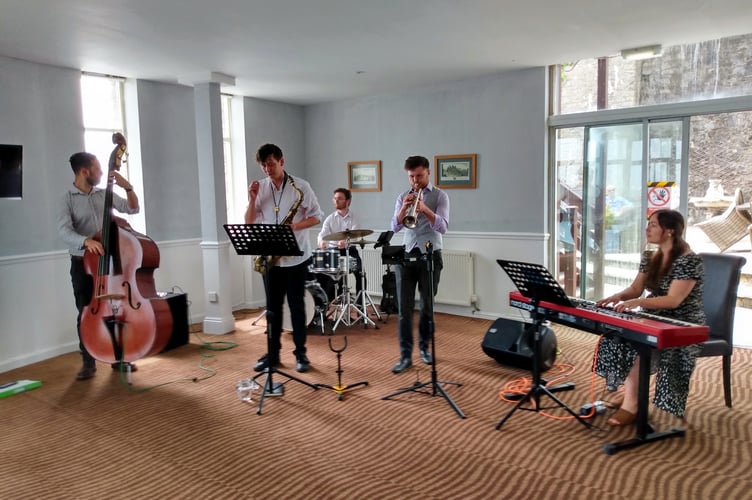 Ewan Haines-Davies Quintet at the Imperial Hotel, Tenby