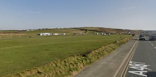 Nine injured after car collides with campers in west Wales