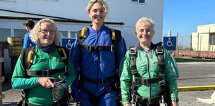 Take the leap and skydive for your NHS charity!