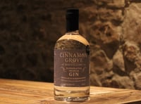 Ludchurch WI ladies sample gin from Haverfordwest distillery