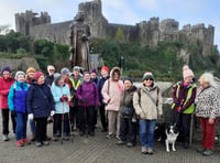 Steps2Health walkers don’t let December rain get them down