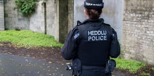 Windows smashed, rucksacks taken from two cars at Merlins Bridge