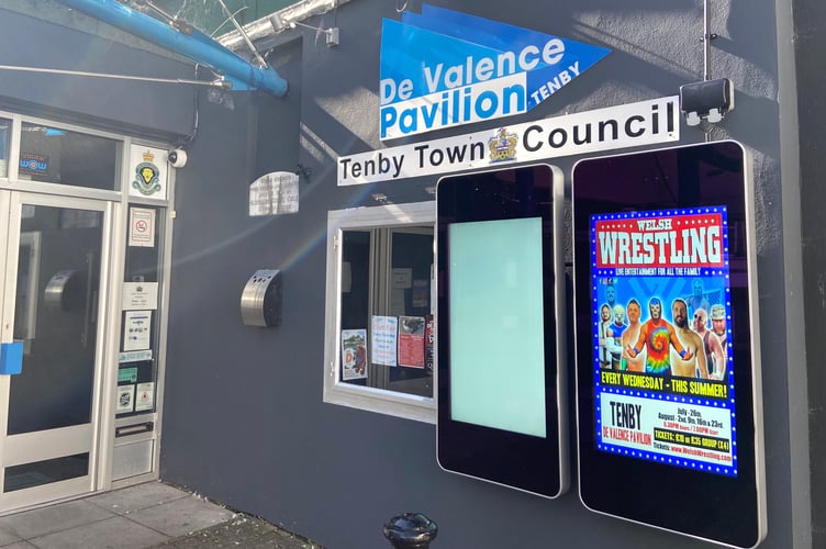 Tenby Town Council's offices at the De Valence