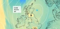 Arctic blast set to bring a chill to Wales this weekend