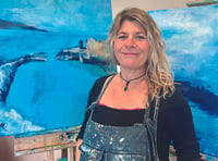 A first for artist Rosalyn Siân Evans