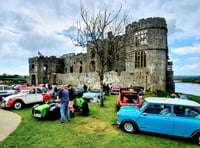 Classic car extravaganza returns to Carew Castle this Bank Holiday