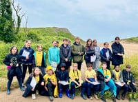 Tenby pupils gain Incredible Invertebrates experience in Pembrokeshire