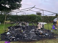 Local fire service advice for keeping safe on your camping holiday